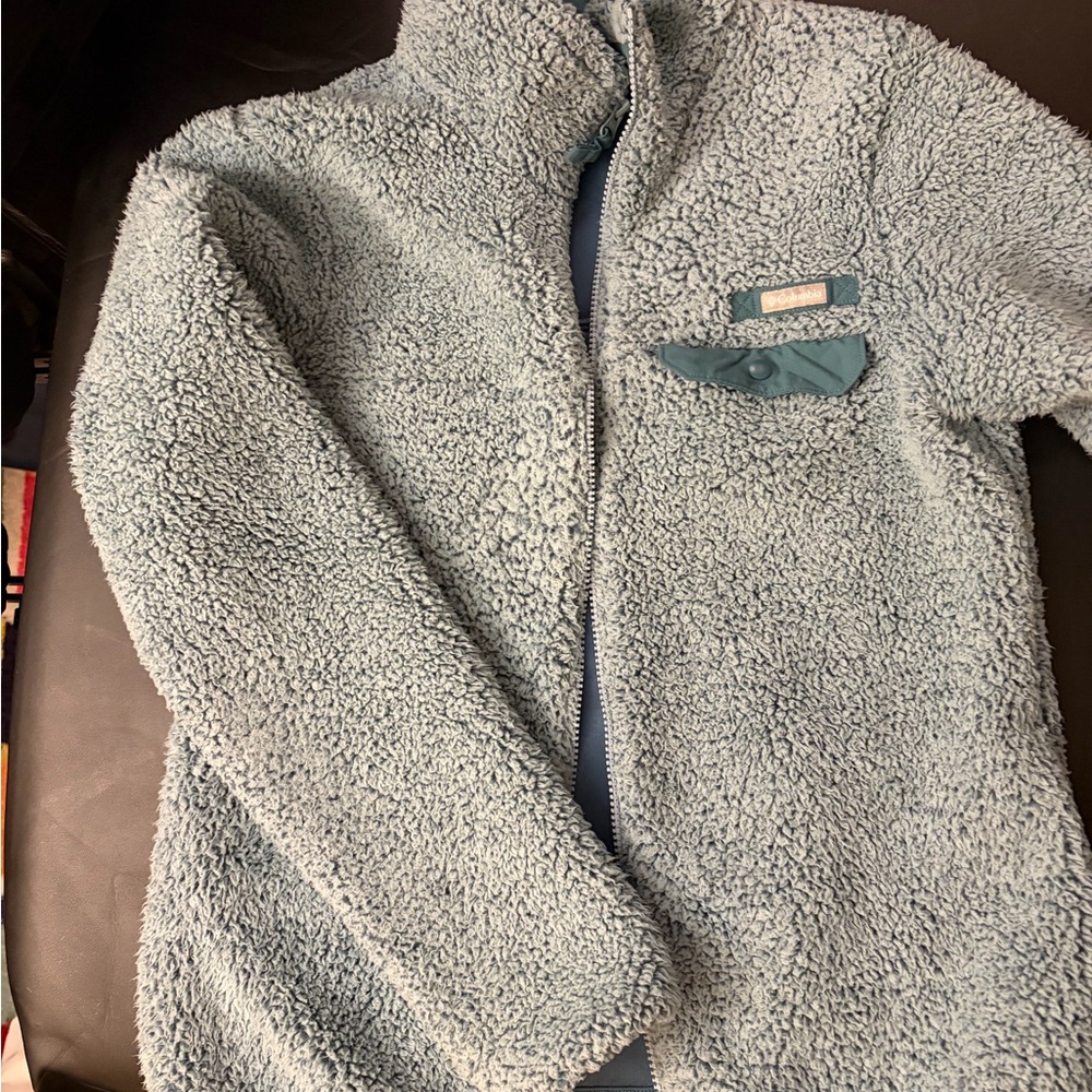 Columbia  Blue Sherpa Jacket